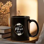 Best Mom Floral Coffee Mug for Her